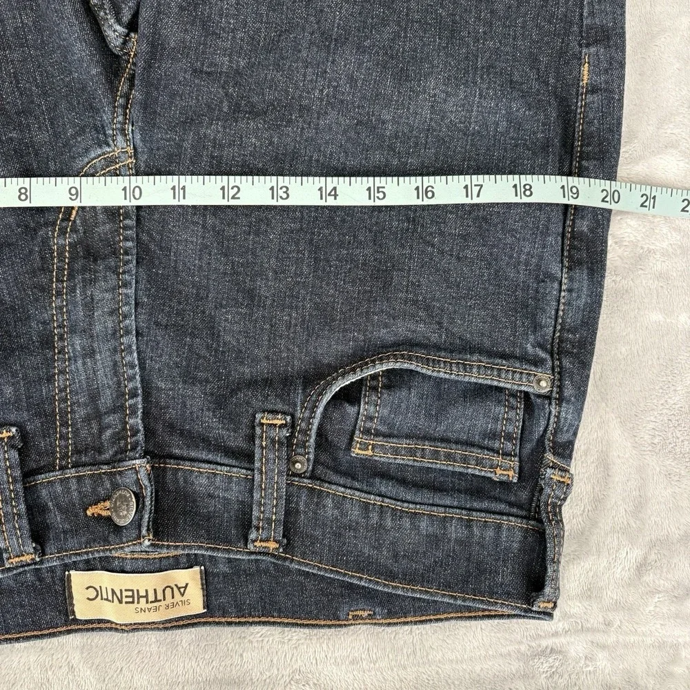 Silver Jeans Men's Sz 32x34 (Fits 33x33.5) Slim Authentic Straight‎ Leg Blue